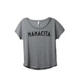 thumbnail image 1 of Thread Tank Mamacita Women's Relaxed Slouchy Dolman T-Shirt Tee Heather Grey 2X-Large, 1 of 4
