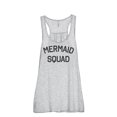 thumbnail image 1 of Thread Tank Mermaid Squad Women's Sleeveless Flowy Racerback Tank Top Sport Grey Medium, 1 of 5