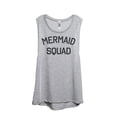 thumbnail image 1 of Thread Tank Mermaid Squad Women's Sleeveless Muscle Tank Top Sport Grey Small, 1 of 4