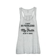 thumbnail image 1 of Thread Tank My Faith Women's Sleeveless Flowy Racerback Tank Top Sport Grey Large, 1 of 5