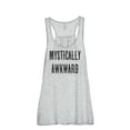 thumbnail image 1 of Thread Tank Mystically Awkward Women's Sleeveless Flowy Racerback Tank Top Sport Grey Large, 1 of 5