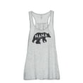thumbnail image 1 of Thread Tank Nana Bear Women's Fashion Sleeveless Flowy Racerback Tank Top Sport Grey Medium, 1 of 5