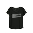 thumbnail image 1 of Thread Tank Nevertheless She Persisted Women's Relaxed Slouchy Dolman T-Shirt Tee Heather Black 3X-Large, 1 of 4