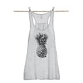 thumbnail image 1 of Thread Tank Pineapple Sketch Women Sleeveless Flowy Racerback Tank Top, 1 of 4