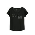 thumbnail image 1 of Thread Tank Please This Aint My First Rodeo Women's Relaxed Slouchy Dolman T-Shirt Tee Heather Black 2X-Large, 1 of 4