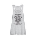 thumbnail image 1 of Thread Tank Retired Paramedic Women's Sleeveless Flowy Racerback Tank Top Sport Grey Large, 1 of 5