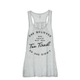 thumbnail image 1 of Thread Tank She Believed She Could But Was Too Tired So She Didn't Women's Fashion Sleeveless Flowy Racerback Tank Top Sport Grey Large, 1 of 5