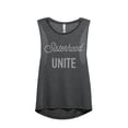 thumbnail image 1 of Thread Tank Sisterhood Unite Women's Sleeveless Muscle Tank Top Charcoal Small, 1 of 4