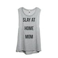 thumbnail image 1 of Thread Tank Slay At Home Mom Women's Fashion Sleeveless Muscle Tank Top Sport Grey X-Large, 1 of 4