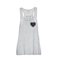 thumbnail image 1 of Thread Tank Small Heart Women Sleeveless Flowy Racerback Tank Top, 1 of 4