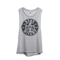 thumbnail image 1 of Thread Tank Stay Witchy Women's Sleeveless Muscle Tank Top Sport Grey Small, 1 of 3