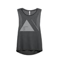 thumbnail image 1 of Thread Tank Thankful Life Women's Sleeveless Muscle Tank Top Charcoal Small, 1 of 4