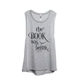 thumbnail image 1 of Thread Tank The Book Was Better Women's Sleeveless Muscle Tank Top Sport Grey Small, 1 of 4