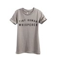 thumbnail image 1 of Thread Tank Tiny Human Whisperer Women's Fashion Relaxed Crewneck T-Shirt Tee Heather Tan 2X-Large, 1 of 4