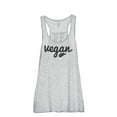 thumbnail image 1 of Thread Tank Vegan Women's Sleeveless Flowy Racerback Tank Top Sport Grey X-Large, 1 of 3