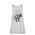 thumbnail image 1 of Thread Tank Winosaur Women's Sleeveless Flowy Racerback Tank Top Sport Grey Large, 1 of 5