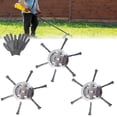 thumbnail image 2 of Wire Brush Trimmer Head 8-Inch Wired Trimmer Blade - Steel Brush Head For Weed Eaters & Landscaping Weed Eater Trimmer Blade 2 of 14