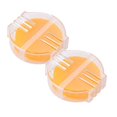 thumbnail image 1 of Thread Wax, Thread Conditioner Beeswax for Hand Sewing, Embroidery Beeswax Floss Conditioner for Quilting Sewing Strengthening Line Embroidery Wax (Yellow) 2 Pcs, 1.97Inches, 1 of 9