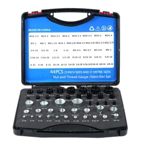 Thread checker,Checker 44 Pcs In (23 Inch 44 Pcs And Check On And Suitable Size Check Size Check On Bolt In (23 Inch 21 Suitable Bsewo On And Narrow And Narrow Area (23 Inch 21 Hxber 44 Pcs