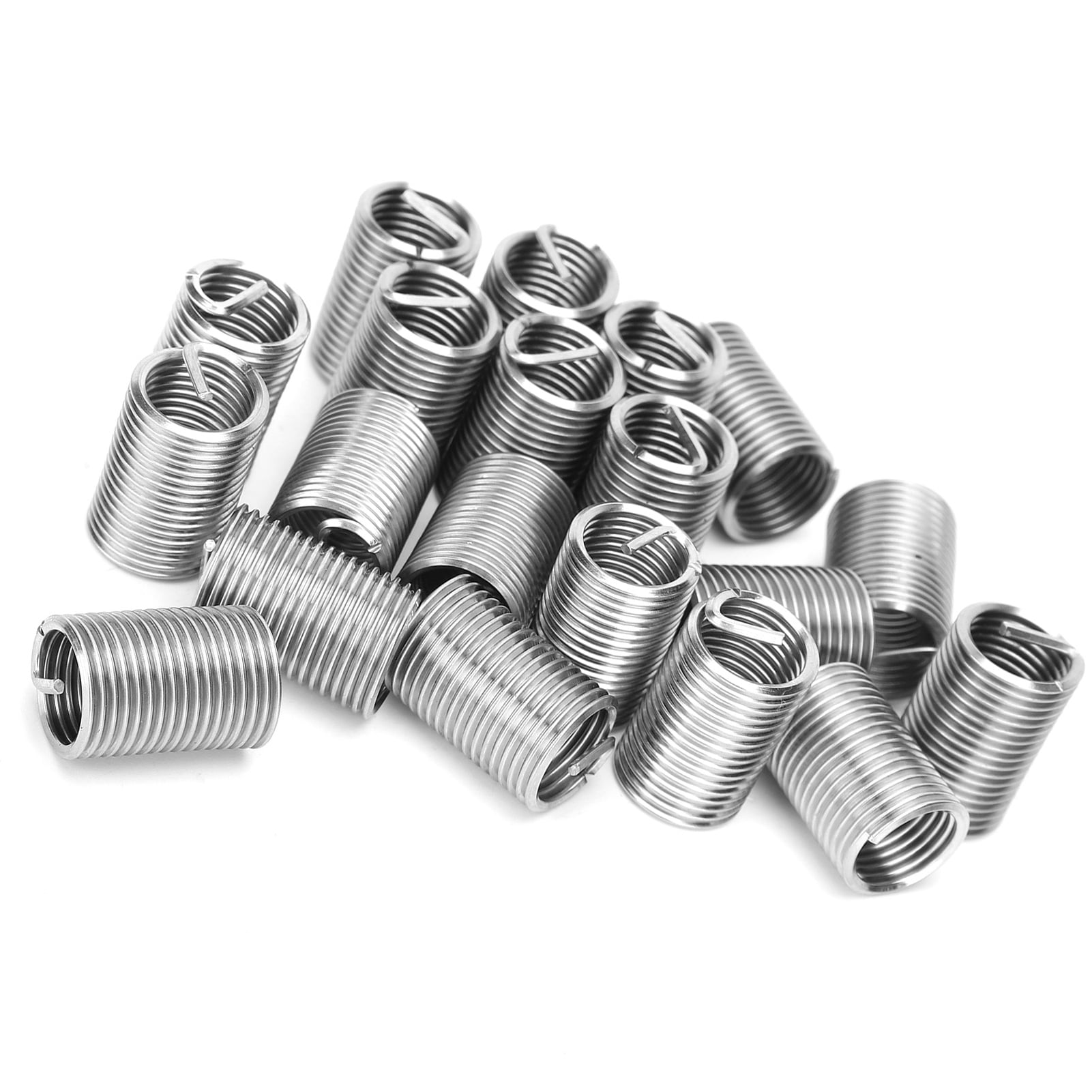 Thread repair kit, 20pcs stainless steel female thread repair plugin
