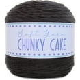 thumbnail image 1 of ThreadArt Chunky Yarn Big Cake, 300g (316 Yards) – Super Bulky #6 for Hand Knitting & Crocheting - 100% Soft Acrylic for Blanket Yarn - Black 17, 1 of 9