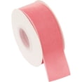 thumbnail image 1 of ThreadArt Velvet Ribbon 1 1/2 Inch Wide - Velvet Ribbon for Gift Wrapping, Weddings, Ribbon for Hair Bows, Choker Jewelry, Crafts, Bouquet And More - 5 Yard Rolls - Dusty Rose 1 1/2", 1 of 10