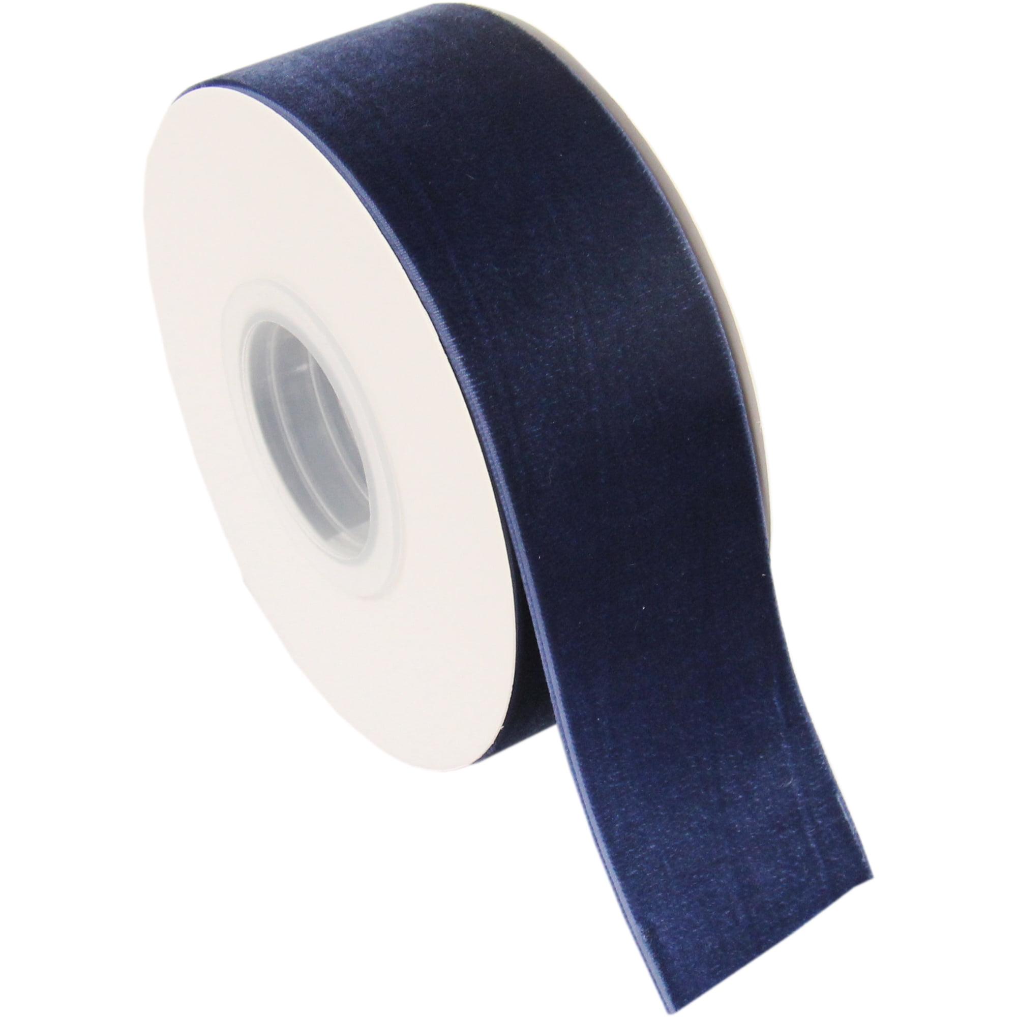 Threadart Velvet Ribbon, 1 1/2 Inch Wide, Navy, 5 Yards - Walmart.com