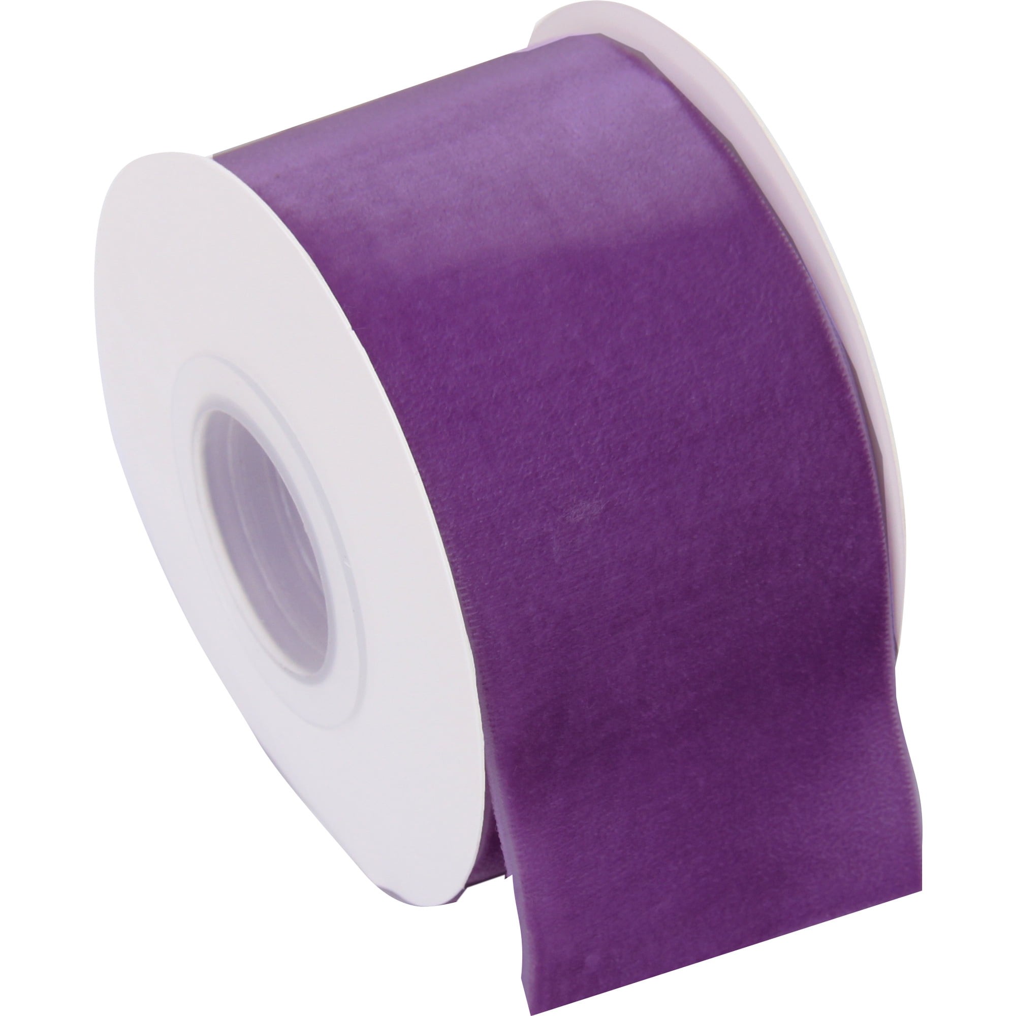 ThreadArt Velvet Ribbon 2 1/4 Inch Wide - Velvet Ribbon for Gift ...