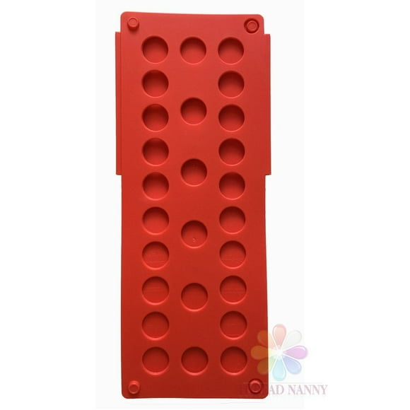 ThreadNanny Shirt Folder Board Organizer Clothes Junior Size in Red Color - Fold T-Shirts, Pants.