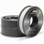 JACO ThreadPro PTFE Thread Seal Tape - 1/2" x 100 ft. Mega Roll | Professional-Grade Thread Sealant Cool Gray