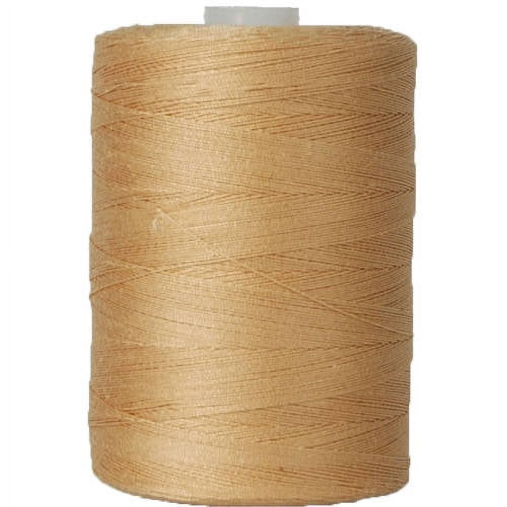 Threadart 100% Cotton Sewing and Quilting Thread | For Quilting, Sewing, and Serging | 1000M Spools 50/3 Weight | 50 Colors Available | Color BEIGE 804