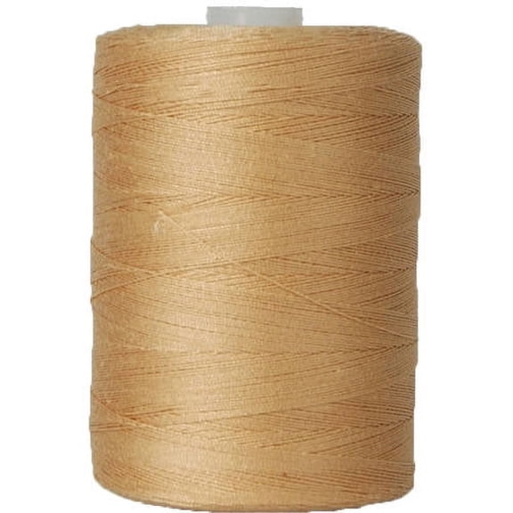 Threadart 100% Cotton Sewing and Quilting Thread | For Quilting, Sewing, and Serging | 1000M Spools 50/3 Weight | 50 Colors Available | Color BEIGE 804