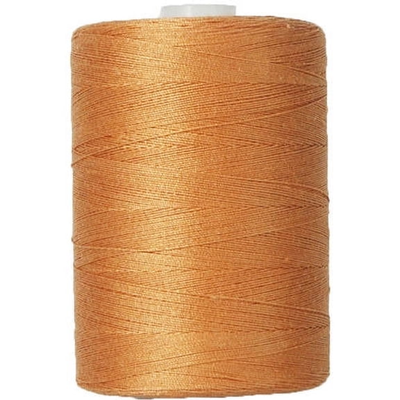 Threadart 100% Cotton Sewing and Quilting Thread | For Quilting, Sewing, and Serging | 1000M Spools 50/3 Weight | 50 Colors Available | Color MOCHA 806