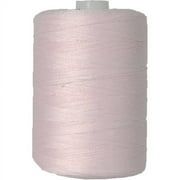 Threadart 100% Cotton Sewing and Quilting Thread | For Quilting, Sewing, and Serging | 1000M Spools 50/3 Weight | 50 Colors Available | Color PALE PINK 201