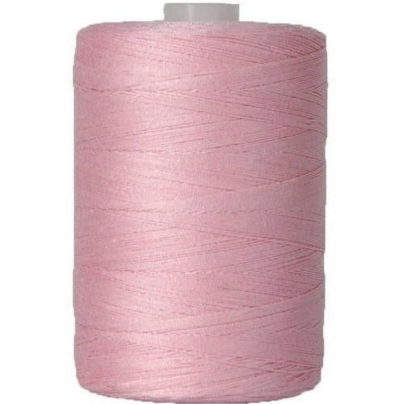 Threadart 100% Cotton Sewing and Quilting Thread | For Quilting, Sewing, and Serging | 1000M Spools 50/3 Weight | 50 Colors Available | Color PINK 903