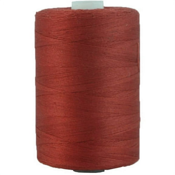 Threadart 100% Cotton Sewing and Quilting Thread | For Quilting, Sewing, and Serging | 1000M Spools 50/3 Weight | 50 Colors Available | Color RUST 770
