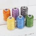 thumbnail image 1 of Threadart 100% Cotton Variegated Thread Set | 6 Cones Rainbow Colors | 600M (660 Yards) Cones | For Quilting & Sewing 40/3 Weight | Long Staple & Low Lint | Over 20 Other Sets Available, 1 of 8