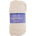 thumbnail image 1 of Threadart 100% Pure Cotton Crochet Yarn Size 2 | 50 gram Skeins |165 yds per Skein | Fine #2 | Off White | Color 3503, 1 of 8