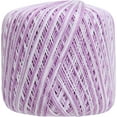 thumbnail image 1 of Threadart 100% Pure Cotton Multicolor Crochet Thread - Size 10 - Color 47 - Variegated Lavenders, 1 of 8