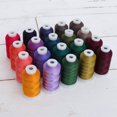thumbnail image 1 of Threadart 20 Spool Polyester Embroidery Machine Thread Dark Colors | 1000M Spools 40wt | For Brother Babylock Janome Singer Pfaff Husqvarna Bernina Machines - 10 Sets Available, 1 of 7