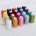 thumbnail image 1 of Threadart 20 Spool Polyester Embroidery Machine Thread Essential Colors | 1000M Spools 40wt | For Brother Babylock Janome Singer Pfaff Husqvarna Bernina Machines - 10 Sets Available, 1 of 7