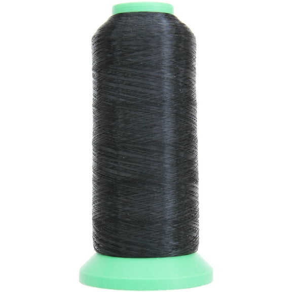 Threadart Black Nylon Invisible Thread | Huge 6600 Meter Spools 0.004 (0.12mm) Diameter Thread | Very Fine Monofilament