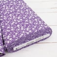 thumbnail image 1 of Threadart Cotton Quilting Fabric Sold By The Yard - Vintage Threads Collection - 44" Width - 100% Cotton - Quilting, Sewing, Crafts - Purple Floral, 1 of 5