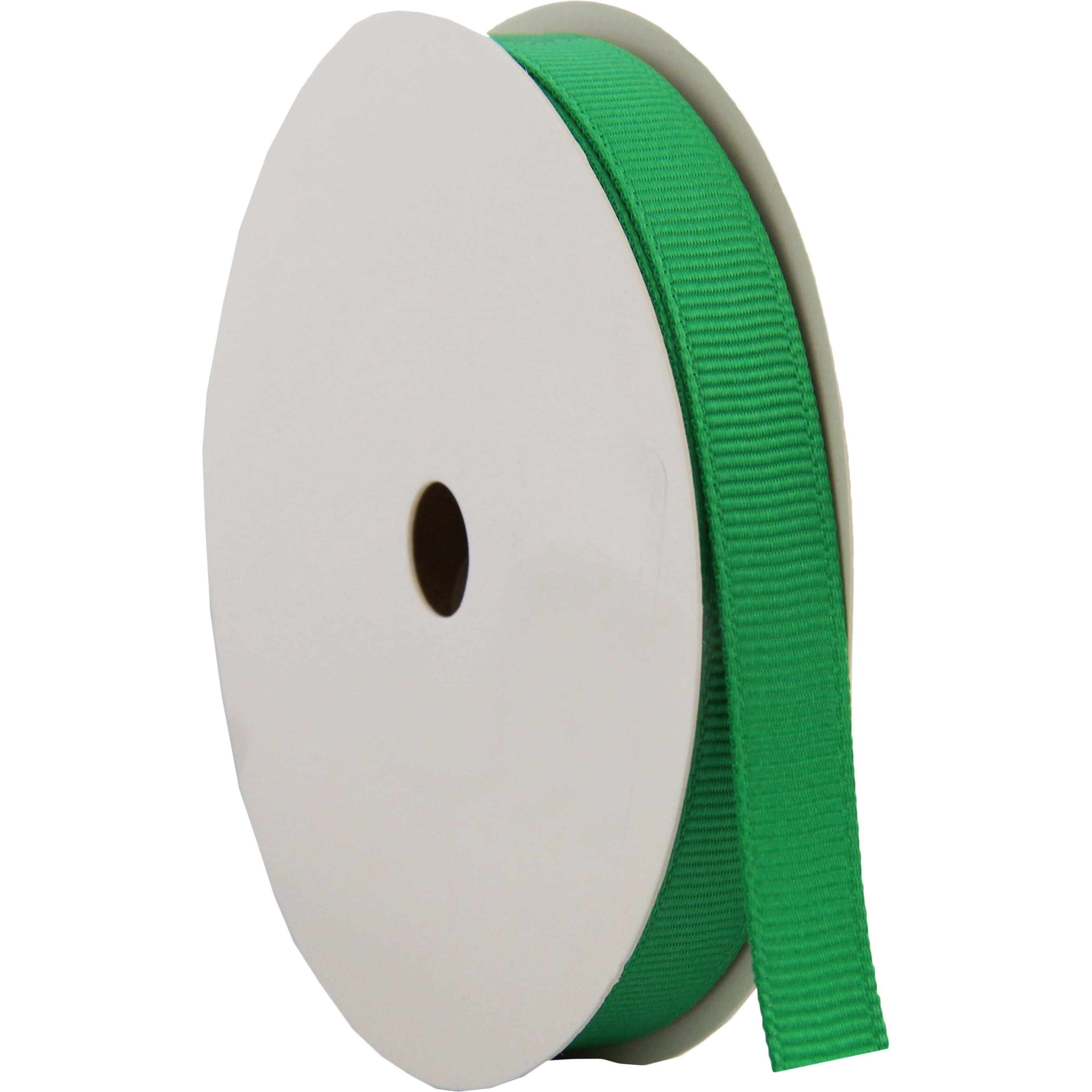 Green Ribbed Ribbon Threadart Grosgrain Ribbon Rolls - 10 yd rolls - 4 Widths 25 Colors ...