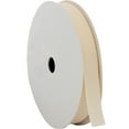 thumbnail image 1 of Threadart Grosgrain Ribbon Rolls - 10 yd rolls - 4 Widths 25 Colors - Solid Colors Ribbed Pattern - For Bows, Decorations, Hair Clips, and More - 3/8" (0.38") width - Natural 815, 1 of 9
