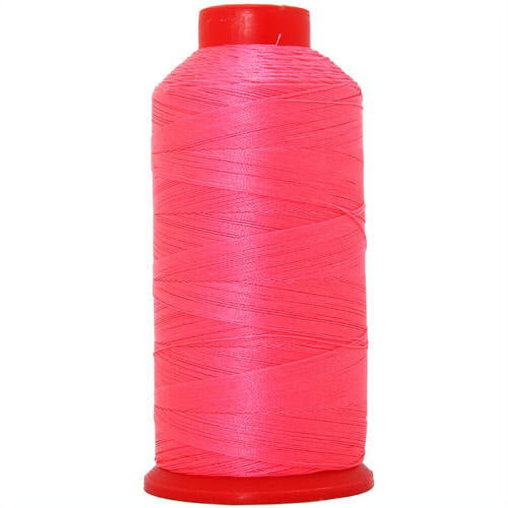 Threadart Heavy Duty Bonded Nylon Thread - 1650 yards (1500m) - Coated ...