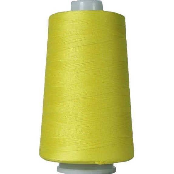 Threadart Heavy Duty Cotton Thread 2500 M Cones - 40/3 - Yellow - Color 514