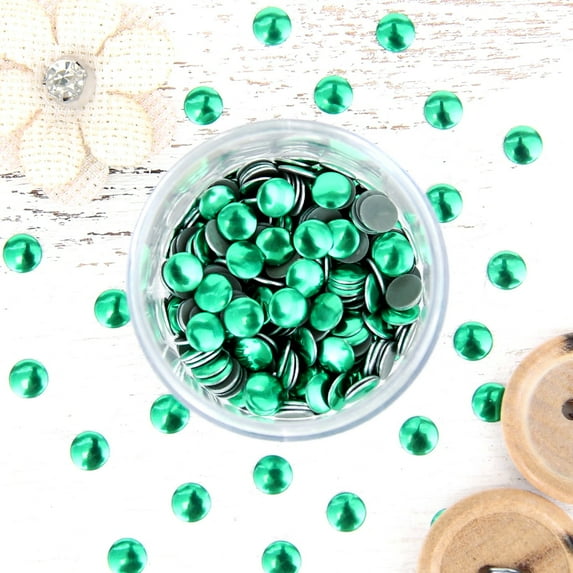 Threadart Hot Fix Metallic Nailheads 4mm - Olivine - 4 gross - 576 Nailheads Per Package