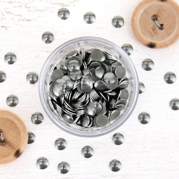Threadart Hot Fix Metallic Nailheads 4mm - Smoked Topaz - 4 gross - 576 Nailheads Per Package
