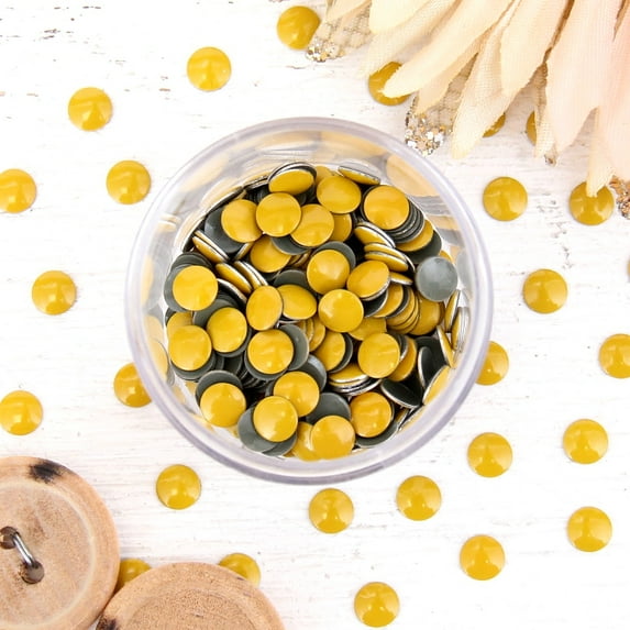 Threadart Hot Fix Metallic Nailheads 5mm - Jonquil - 2 gross - 288 Nailheads Per Package